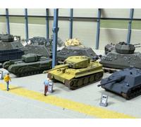 Tiger 1, Carri Armati Wehrmacht, Ep. 2, WW2, Scala N, Incolore, Minitanks