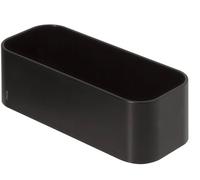 Tiger 2-Store Vaschetta da Parete/Cestello Doccia, Nero, 25x11x8cm