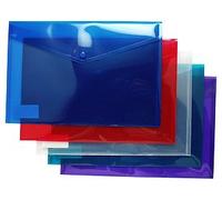 Tiger 25 cartelle portadocumenti in plastica, formato A4+, formato A4