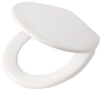 Tiger Aiden Sedile per WC, Acciaio Inox, Duroplast, Bianco, 44,8 x 37,1 x 6,5 cm