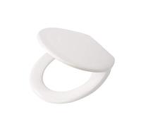 Tiger Aiden Sedile per WC, Acciaio Inox, Duroplast, Bianco, 44,8 x 37,1 x 6,5 cm