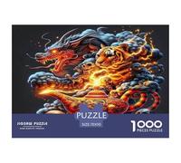 Tiger And Dragon Puzzle 1000 Pezzi Idea Regalo Uomo E Donna 1000 Stukjes Animal Giochi Educativo E Giocattoli Sfida Regalo Intrattenimento Creativo Für Erwachsene Und Kinder Ab 8 Jahren 70x50cm/1000pc