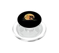 Tiger And Moon Scary Animals Funny Halloween Costume PopSockets PopGrip per MagSafe