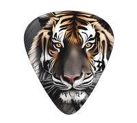Tiger at rest Plettri per chitarra, 12 pezzi, materiale ABS, bordi lisci, sensazione confortevole, 3 spessori opzionali