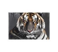 Tiger at Rest, tovagliette termoisolanti e antiscivolo, 30,5 x 45,7 cm, confezione da 6 pezzi, per tavoli da pranzo, banchetti e hotel
