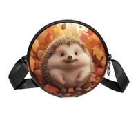 Tiger - Borsa a tracolla da donna, con scomparti e tracolla larga regolabile, Simpatici elefanti., 7x1.8 in