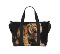 Tiger - Borsone da viaggio in gesso, leggero, da portare con sé, per uomini e donne, impermeabile, per la palestra, i viaggi del fine settimana