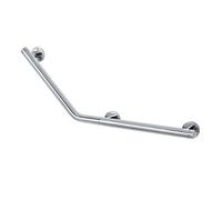 Tiger Boston Comfort & Safety Maniglione di Sicurezza - Sinistra 135°, Acciaio Inox Lucidato, 58.7 x 23.6 x 7 cm