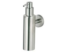 Tiger Boston Dispenser per Sapone Liquido, Acciaio Inox Spazzolato, 5 x 19,5 x 7,3 cm