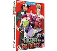Tiger & Bunny Part 4 Blu-Ray & Dvd Combo Pack (Episodes 20-25) [Edizione: Regno Unito]