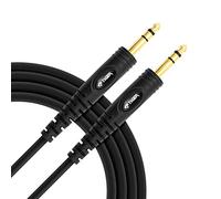 TIGER Cavo per Strumenti Stereo, da Jack A Jack da 10 Metri da 1/4 Di Metro