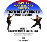 TIGER CLAW KUNG FU VIDEO 1: BASIC WORKOUT & SELF-DEFENSE