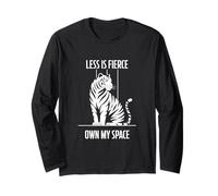Tiger Clean Feroce Uomini Donne Trendy Anziani Amanti della natura Maglia a Manica