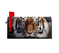 Tiger - Copertura magnetica per cassetta postale di dimensioni standard, 53,3 x 45,7 cm, copertura magnetica per cassetta delle lettere, decorazioni per la casa e il giardino