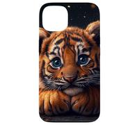 Tiger Cub Case Baby BigCat Cute Blue Eyes Wildlife Adorable Custodia per iPhone 13