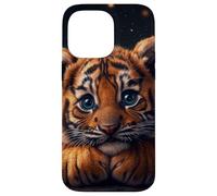 Tiger Cub Case Baby BigCat Cute Blue Eyes Wildlife Adorable Custodia per iPhone 14 Pro Max