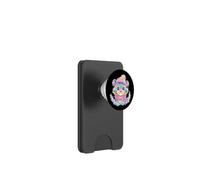 Tiger Cub Inverno Ritratto Colorful Wild Cat Graphic Baby PopSockets PopWallet per MagSafe