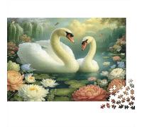 Tiger Cubs Fantasy Puzzle 1000 Pezzi Regalo Perfetto, Due cuccioli di tigre in scena fantasy, Gioco Educativo e Sfida, Divertente per Famiglie