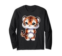 Tiger | Cucciolo di tigre Chibi Maglia a Manica