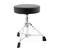 TIGER Dhw91- cm - Sgabello da per Percussioni, per Bambini | Sedile imbottito nero