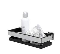 TIGER Dock Cestello Doccia, Acciaio Inox, Cromato, 30 x 8 x 13.8 cm