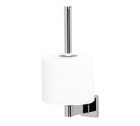 Tiger Dock Portarotolo di Riserva, Acciaio Inox, Cromato, 5 x 24.5 x 9.4 cm