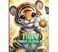 Tiger Dot Marker Coloring Book