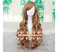 Tiger Dragon Toradora! Parrucche Cosplay Aisaka Taiga Parrucca Cosplay Perucas Capelli Sintetici Ondulati Ricci Lunghi Marrone Chiaro Resistente Al Calore