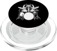 Tiger Drummer Rock Wild Animal Suonare la batteria PopSockets PopGrip per MagSafe