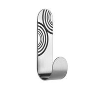 Tiger Gancio adesivo, metallo, multicolore, 2,4 x 2,2 x 7,2 cm