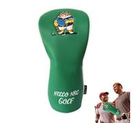 Tiger Golf Headcover - Design per animali ricamato per il conducente | La copertina per la testa del golf club si adatta alla maggior parte dei conducenti, accessori divertenti da golf per uomini, pro