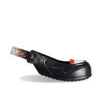 Tiger-Grip VISITOR METAL-FREE copriscarpe di sicurezza, negro, medium (38-43 rojo), amagnético