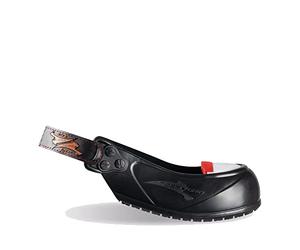 Tiger-Grip VISITOR METAL-FREE copriscarpe di sicurezza, negro, medium (38-43 rojo), amagnético