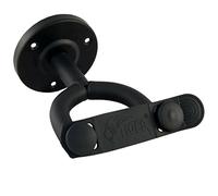 TIGER Gst42-Bk Supporto Morale Di Nuova Concezione, Inclinato, Nero | Supporto da parete sicuro per chitarre, design stabile per una presa affidabile