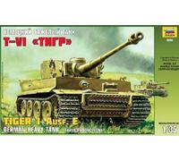 ZVEZDA 1/35 GERMAN HEAVY TANK TIGER I AUSF. E EARLY PRODUCTION