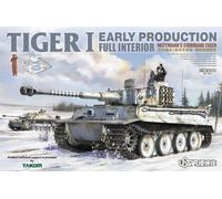 Tiger I Early Interno Completo SUYATA Ustar No-004 1:48 Versione Wittmann Avec
