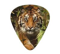 Tiger In The Jungle - Plettri per chitarra, 12 pezzi, accessori per ukulele, basso
