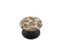 Tiger in Tropical Palms Safari Theme PopSockets PopGrip Adesivo