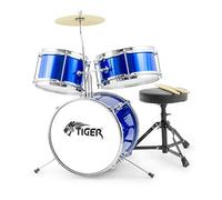 Tiger JDS7-BL - Set percussioni per principianti, colore: Blu - NUOVO