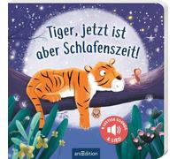 Tiger, jetzt ist aber Schlafenszeit!: 5 lustige Sounds & Lied