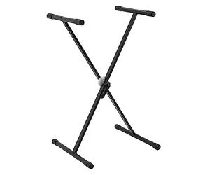 TIGER KYS7-BK Supporto per tastiere con telaio a X - colore nero