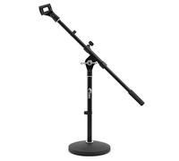 Tiger Mca 42 BK Supporto da Tavolo per Microfono con Base Tonda e Giraffa - NUOV