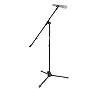 Tiger MCA7-BK - Supporto microfono con giraffa, treppiede e morsetto, colore: Ne