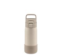 Tiger MED-A 500 ml Easy-to-Go One-Push, borraccia termica con manico, apertura one-push, senza BPA, conservazione fredda 24 ore e calda 12 ore, progettata in Giappone, colore avorio