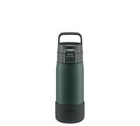 Tiger MED-A 500 ml Easy-to-Go One-Push, borraccia termica con manico, apertura one-push, senza BPA, conservazione fredda 24 ore e calda 12 ore, progettata in Giappone, verde foresta