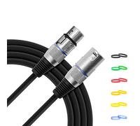 TIGER Mic4-03 - Cavo Con Connettore Xlr Su Xlr In Argento, 3 M