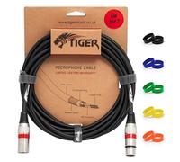 TIGER Mic4-06 - Cavo Con Connettore Xlr Su Xlr In Argento, 6 m