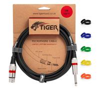 TIGER Mic6-03 - Cavo Con Connettore Femmina Xlr Su Jack In Bronzo, 3 metri