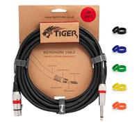 TIGER Mic6-06 - Cavo Con Connettore Femmina Xlr Su Jack In Bronzo, 6 m
