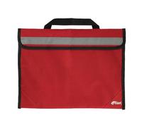 TIGER Msa63-Rd - Valigetta per Spartiti, colore Rosso | Per orchestra, coro e lezioni di musica | Ideale per bambini | Colore rosso